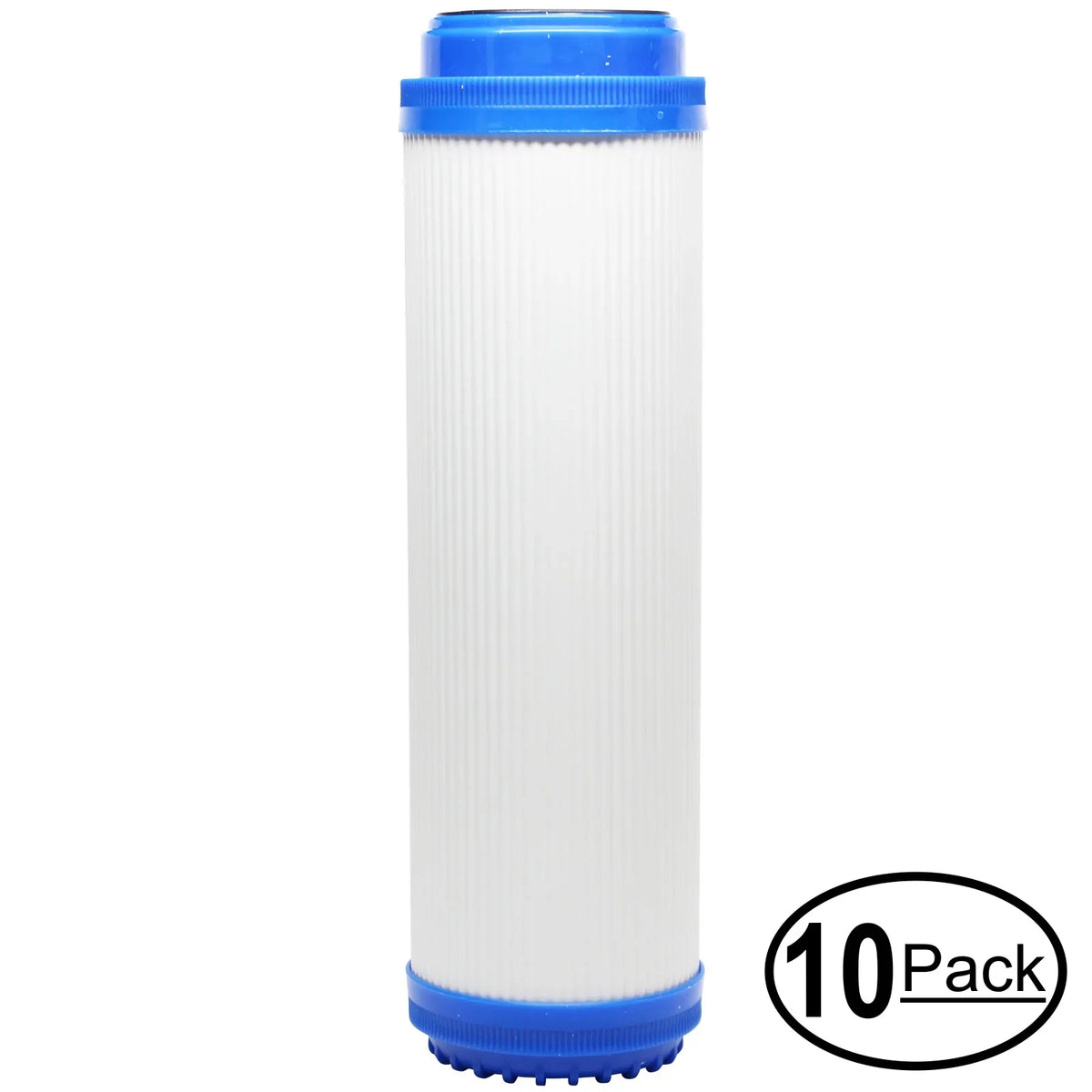 10-Pack Replacement for 3M Aqua-Pure SS20 EPE-316L Granular Activated Carbon Filter - Universal 10-25mm Cartridge for 3M Aqua-Pure Whole House Stainless Steel Filter Housing - Denali Pure Brand