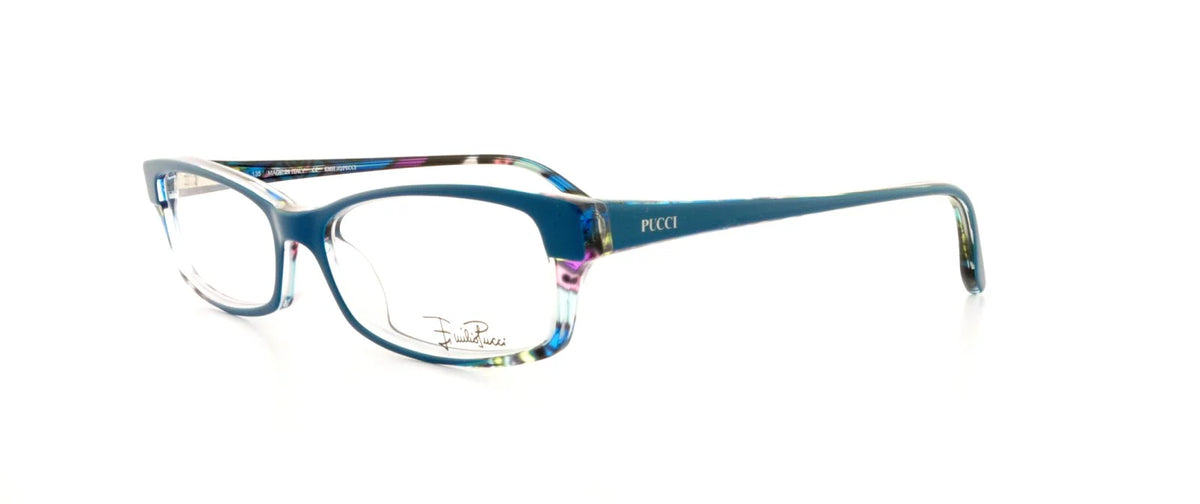 EMILIO PUCCI Eyeglasses EP2649 445 Capri Blue 51MM