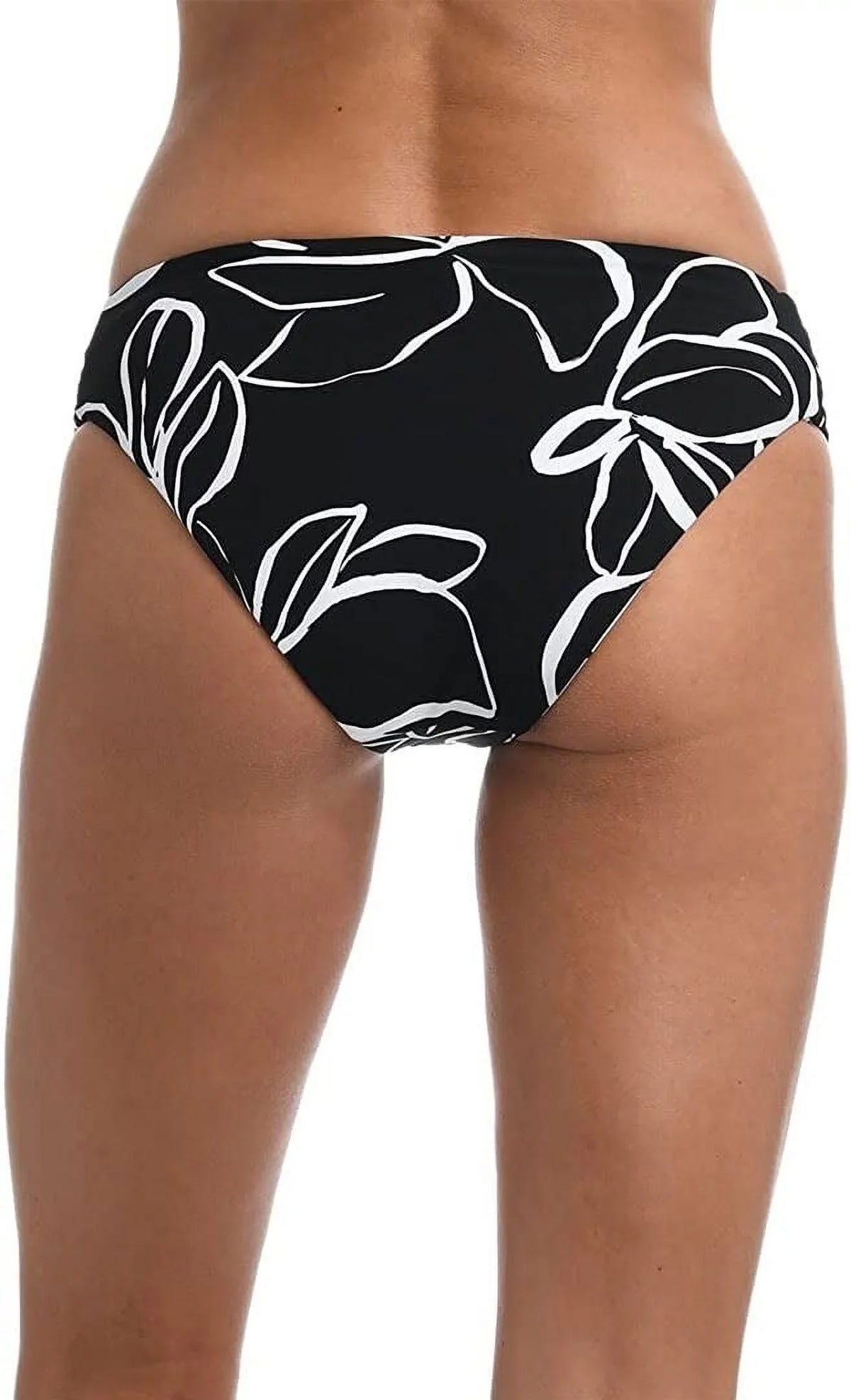La Blanca Women's Reversible Swim Bottom Separates Swimsuit (6, ebony/White)