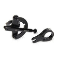 MPD Racing  Positive Camlock Locking Frame Mount Shifter Assembly with Sprint Car - charcoal Anodize