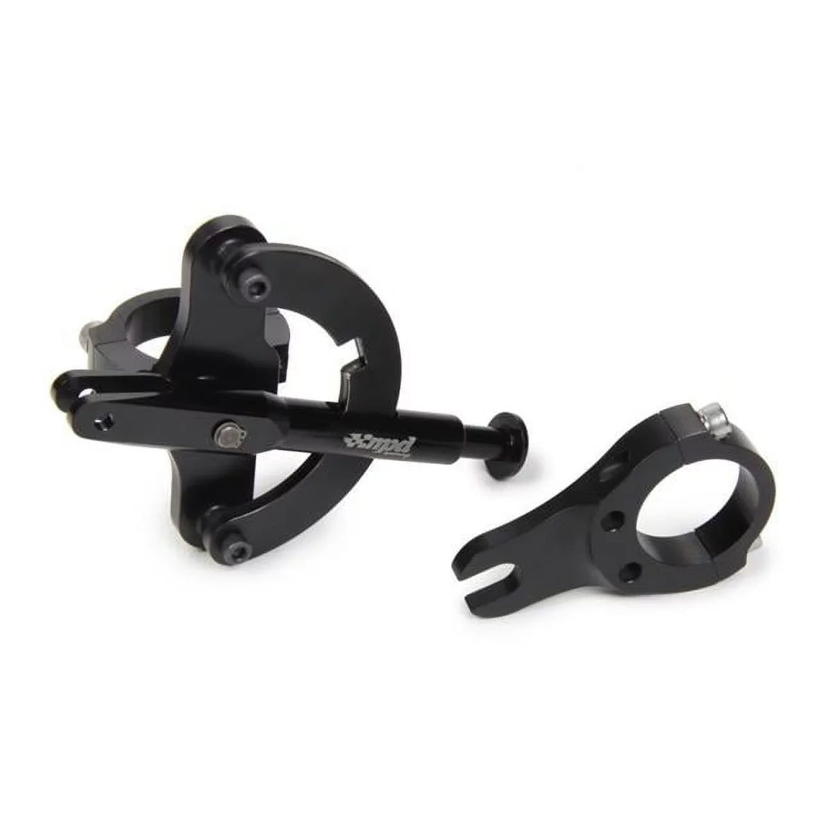 MPD Racing  Positive Camlock Locking Frame Mount Shifter Assembly with Sprint Car - charcoal Anodize