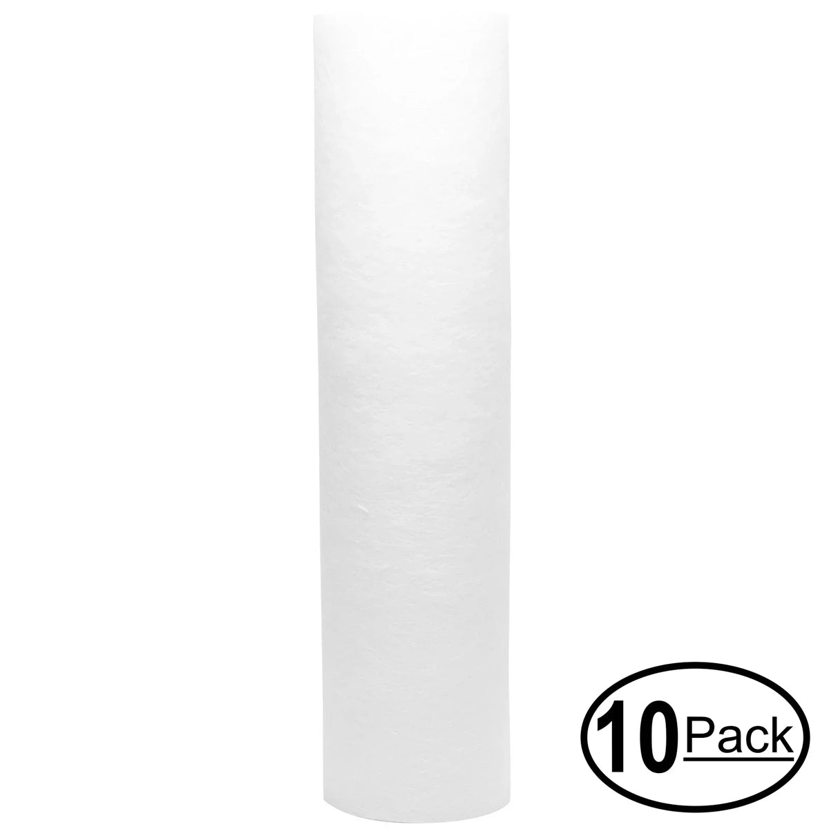 10-Pack Replacement for Anchor Water Filter AF-3000 Polypropylene Sediment Filter - Universal 10-25mm 5-Micron Cartridge for Anchor Water Filters SINGLE STAGE COUNTERTOP FILTER - Denali Pure Brand