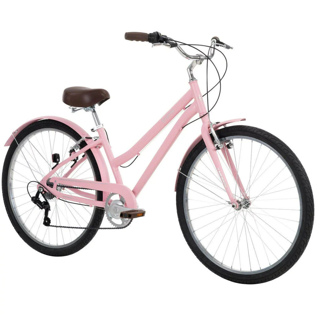 Sienna Comfort Bike, 7 Speed, Pink. Huffy Women's 27.5 in