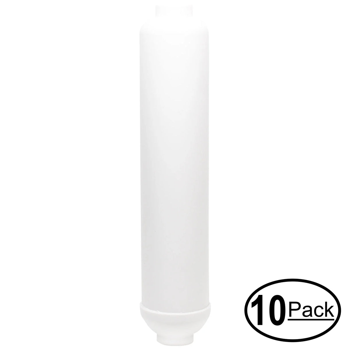 10-Pack Replacement for MaxWater 101094 Inline Filter Cartridge - Universal 10-1 inch Cartridge for MaxWater 7 stage portable alkaline REVERSE OSMOSIS SYSTEM - Denali Pure Brand