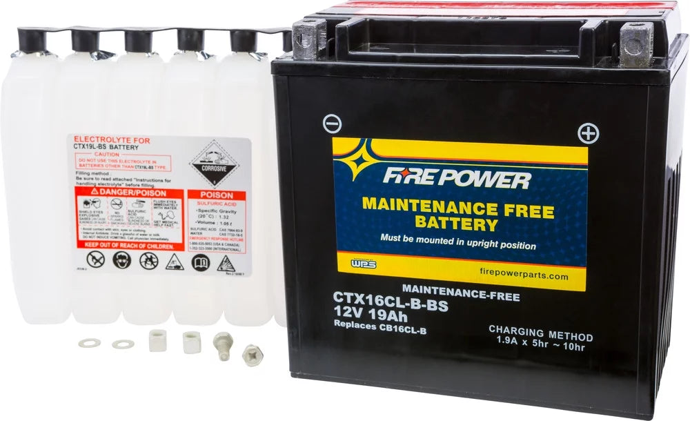 Fire Power Maintenance Free Battery Compatible With Yamaha FX Cruiser HO (FY/FB1800-A) 2009-2018
