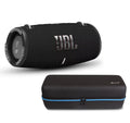 JBL Xtreme 3 dark Portable Bluetooth Speaker w/divvi! Hardshell Case Kit