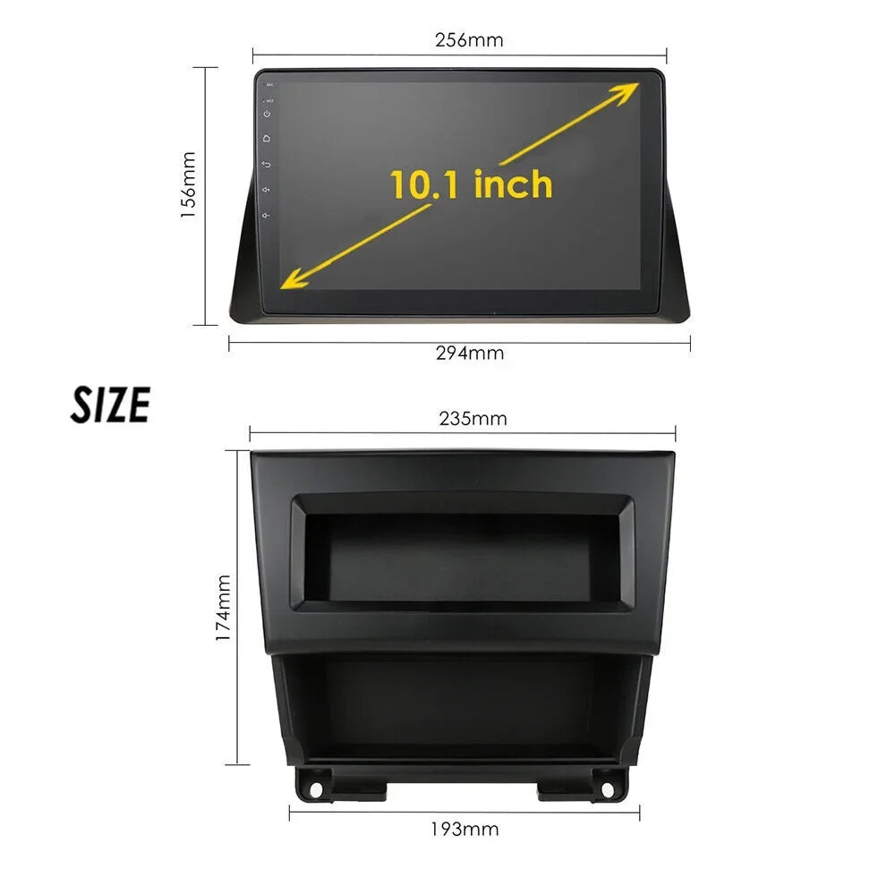Car Stereo Radio for Honda Accord 8 2008-2013 10.1" 1280*720 Screen Android 12 Video Player Support Wireless Carplay Android Auto WIFI GPS Navigation SWC Backup Camera 2+32G, ebony