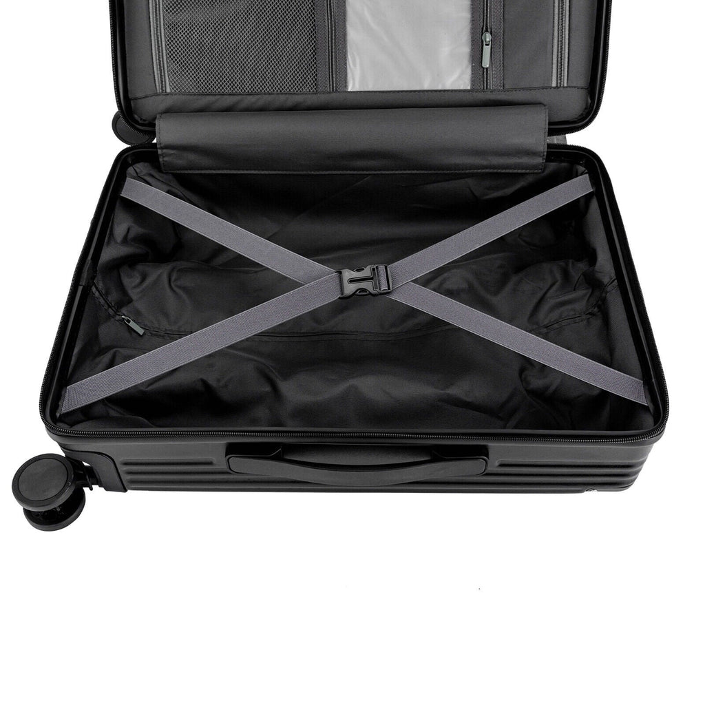 Business Luggage Set Hardside Suitcase Spinner Hardshell Lightweight TSA Lock