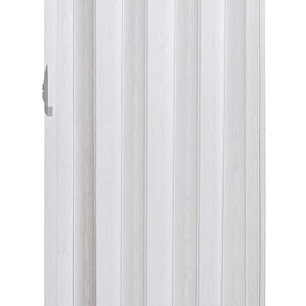 LTL Home Products Via 36" x 80" Vinyl Hinged Single Folding Door, White