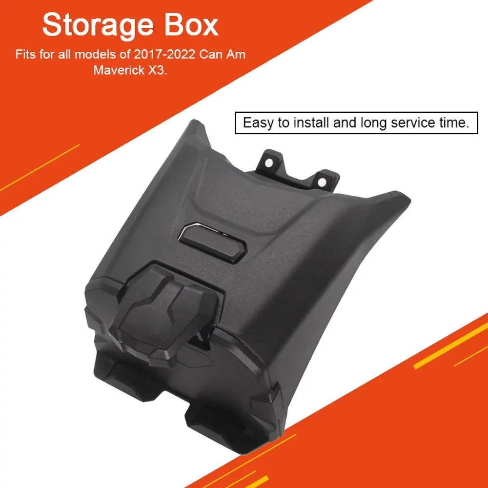 Dadypet Storage Box,Auto Internal Am Maverick X3 Car Interior Box Easy Installation 2017-2022 Can Am Internal Fit 2017-2022 Installation Device Car Fit 2017-2022 Can mewmewcat HUIOP Device Easy QAHM