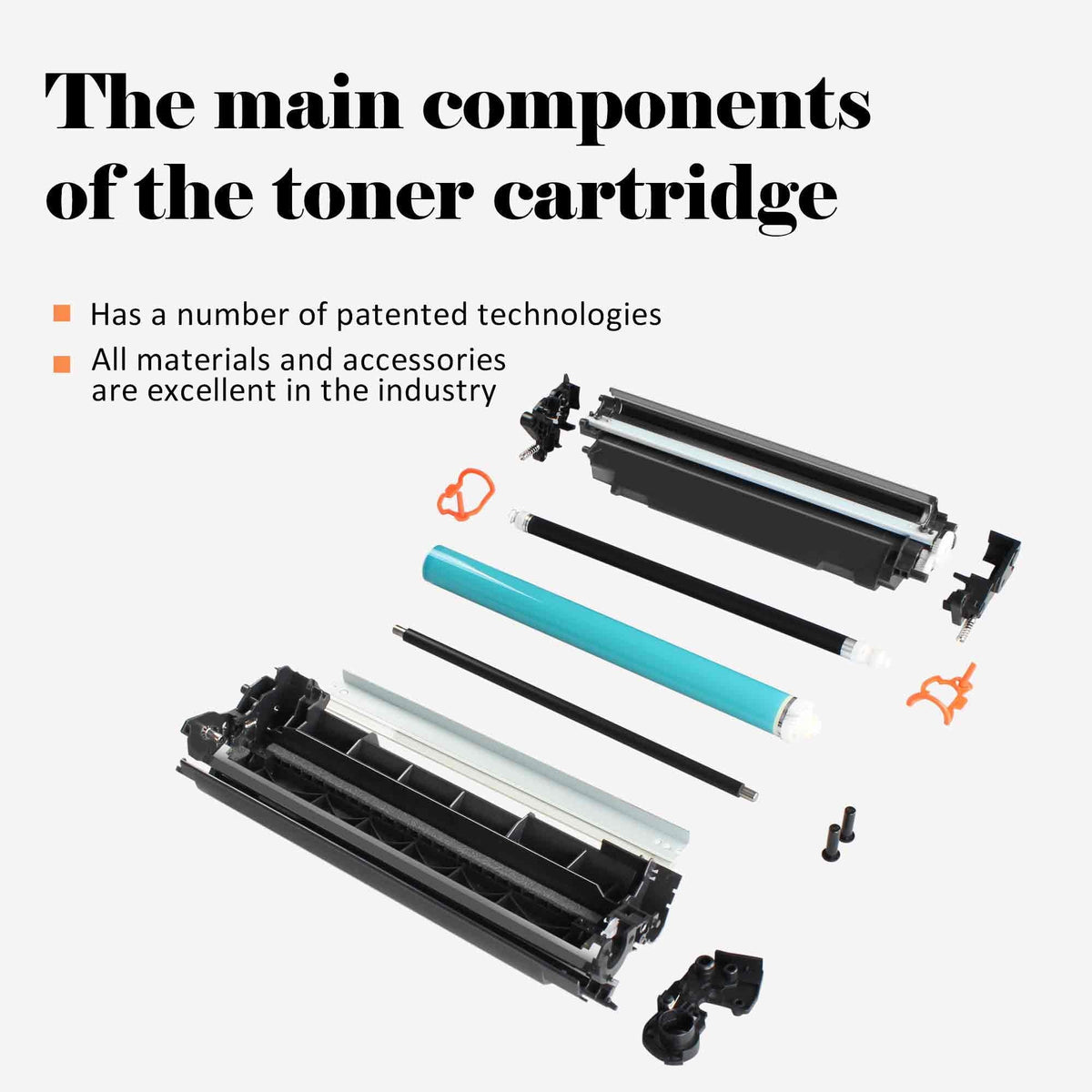 Toner H-Party Q5949A 49A 49a toner Compatible Toner Cartridge for  P2014 P2014n P2015 P2015d 1320 1320n 1320tn 1320nw Printer (dark，1 Pack，3000 Pages)