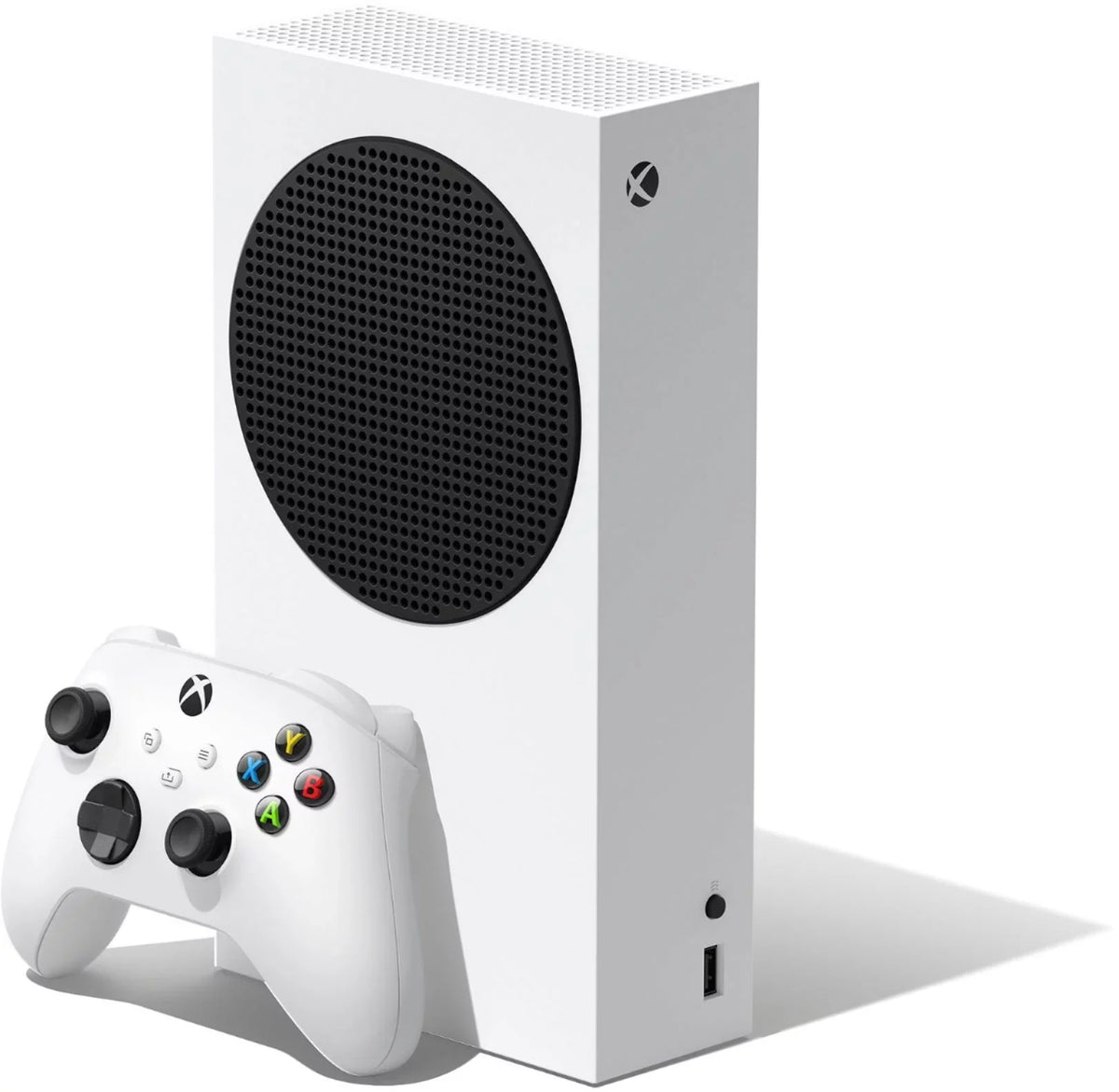 Xbox Series S 512GB Digital Console with Extra Carbon dark Controller and Microfiber Cleaning Cloth