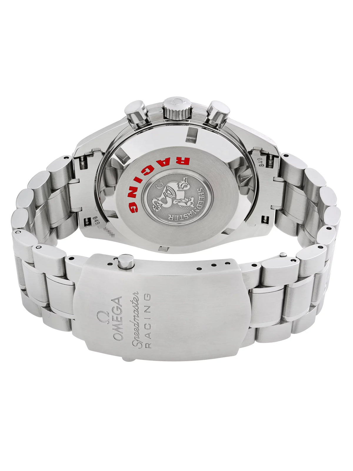Omega Speedmaster Racing Chronograph Carbon Dial Automatic Mens Watch 3552.59.00