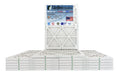 Glasfloss 16x20x1 - MERV 10 -Qty:12 - Furnace Air Filter - Made in USA (Actual Size: 15.5 x 19.5x7/8 1 inch)