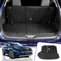 Cargo Mat Compatible with 2020-2024  Highlander Trunk Mat Cargo Liner TPE Back Seat Cover Protector 2022 7 Seats Highlander Accessories (2020-2023, Trunk Mat with Backrest Mat)