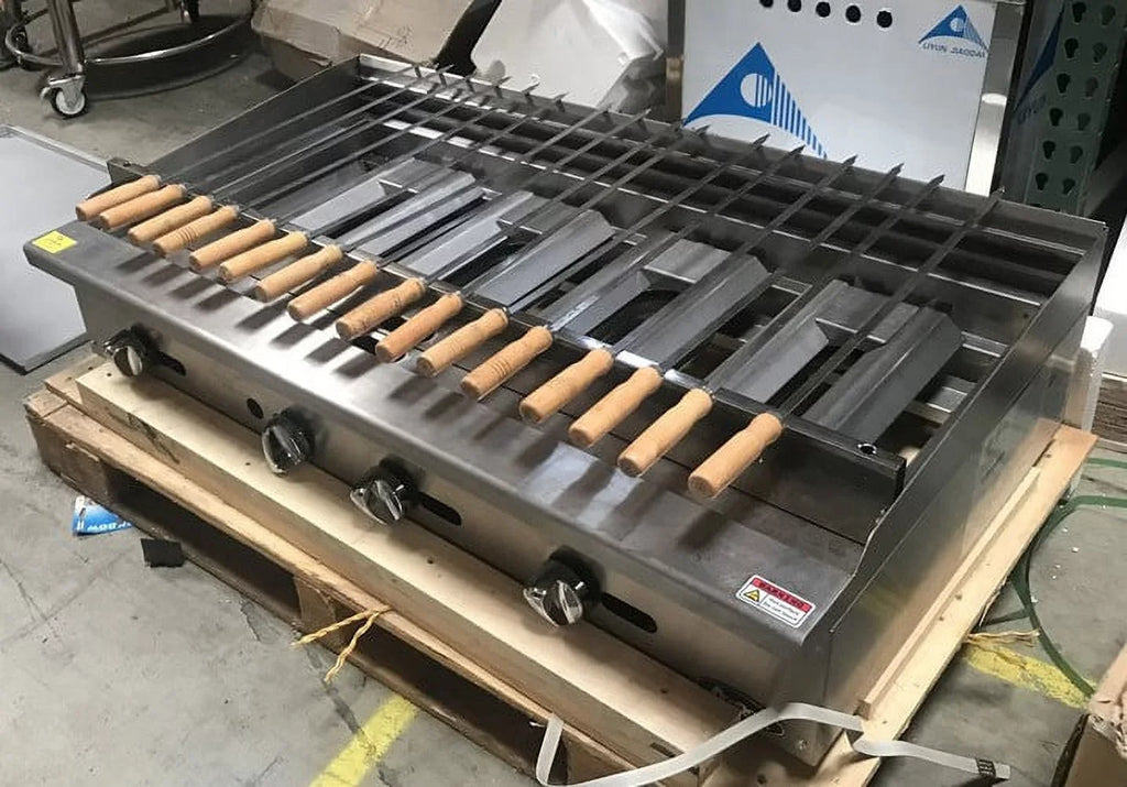 48 ins Natural gas/Propane shish kabab broiler NSF  SSK48