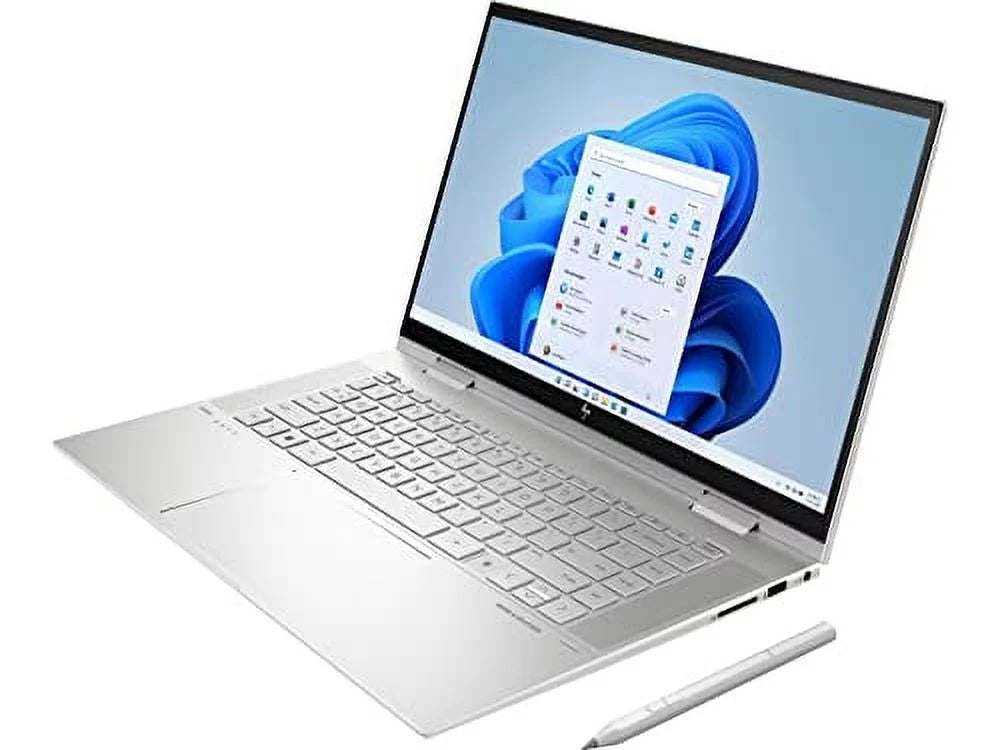 2022  Envy X360 15.6" FHD IPS Touchscreen 2-in-1 Laptop 11th  Core i7-1195G7 Iris Xe Graphics 24GB DDR4 1TB SSD Thunderbolt 4 WiFi 6 Backlit KB FP Reader Win 11 Home Stylus Pen w/ RATZK 32GB