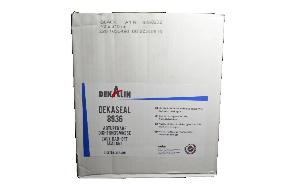 DEKALIN Dekaseal 8936 2 Pack 310ml Cartridge Plastic-Elastic ebony Sealant / Adhesive
