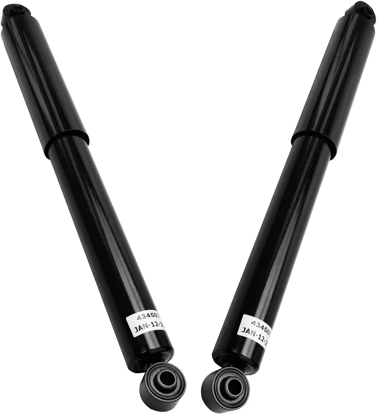 Electronic Susp.] Complete 2 Front Struts w/Coil Spring 2 Rear Shock Absorbers 2008 2009 2010 2011 2012 Replacement. Detroit Axle - Struts Shocks for 2007-2013 GMC Chevy Silverado Sierra 1500 [Exc
