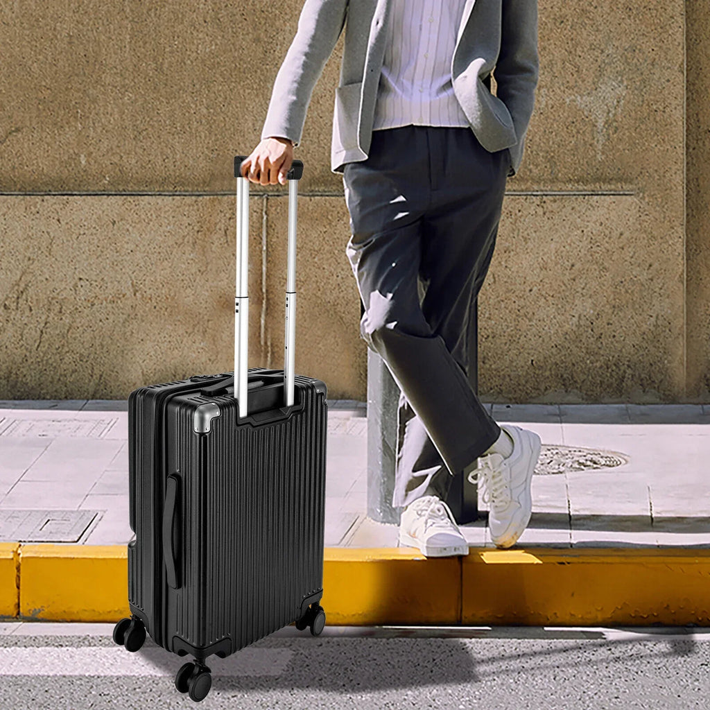 Business Luggage Set Hardside Suitcase Spinner Hardshell Lightweight TSA Lock