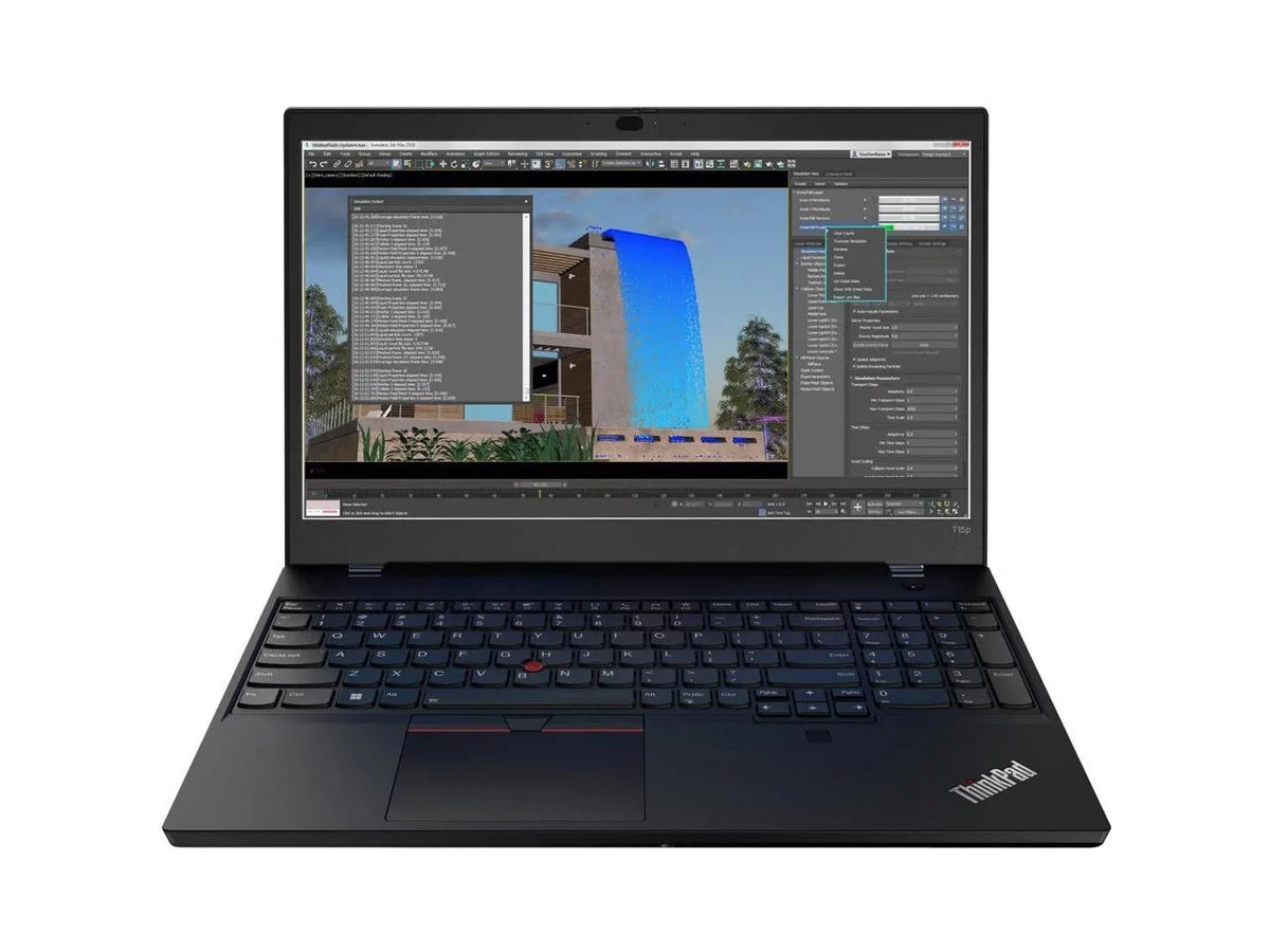ThinkPad T15p Gen 3 21DA000YUS 15.6" Mobile Workstation - Full HD - 1920 x 1080 -  Core i7 12th Gen i7-12700H Tetradeca-core (14 Core) 2.30 GHz - 8 GB Total RAM - 256 GB SSD - dark -