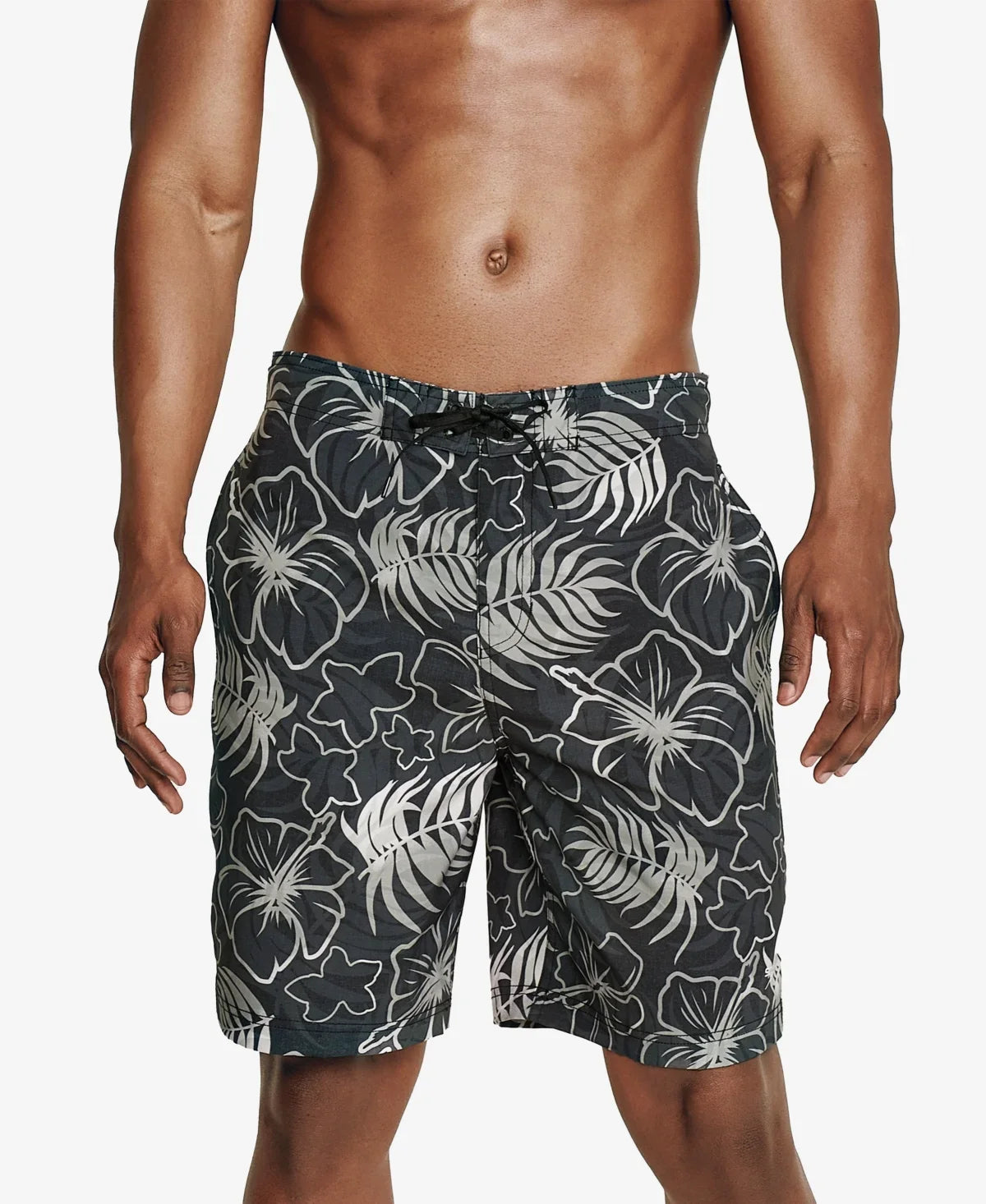 Speedo Mens Bright Blend Bondi Board Shorts ebony Small