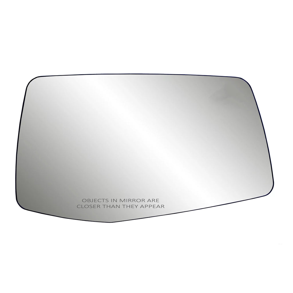 30318 - Fit System Passenger Side Heated Mirror Glass w/ backing plate, 2019 & up Silverado/ Sierra 1500, w/o spot mirror, w/o dimming, w/o BSDS, w/o tow package, will not fit LD or Limited models