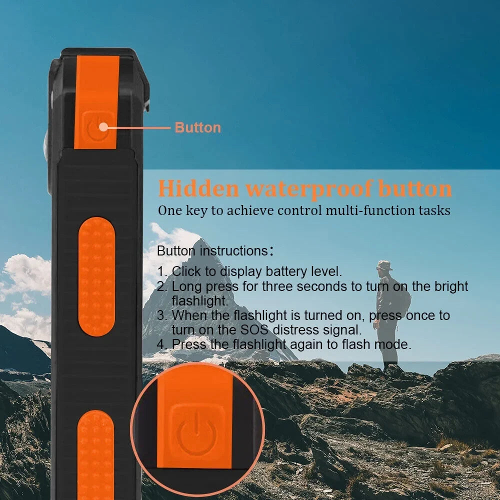 Super 90000000mAh USB Portable Charger Solar Power Bank For Cell Phone dark US