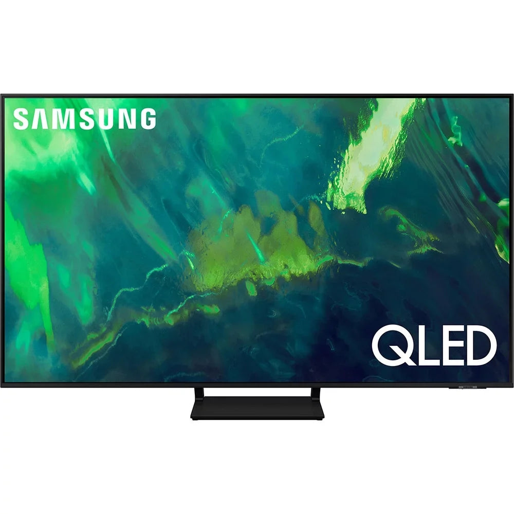 Open Box  85-1 inch Class QLED 4K UHD Q70A Series Dual LED Quantum HDR, Motion Xcelerator Turbo+, Multi View Screen, Smart TV with Alexa Built-In (QN85Q70AAFXZA, 2021)