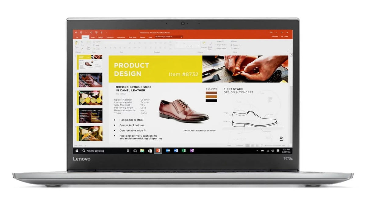 ThinkPad T470s Windows 7 Pro Laptop -  Core i7-7600U, 20GB RAM, 256GB PCIe NVMe SSD, 14" IPS WQHD (2560x1440) Matte Display, Fingerprint Reader, Smart Card Reader, Silver Color