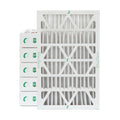 Actual Size: 11-3/8 x 23-3/8 x 3-3/4. 6 Pack of 12x24x4 MERV 13 Pleated 4" 1 inch Air Filters by Glasfloss