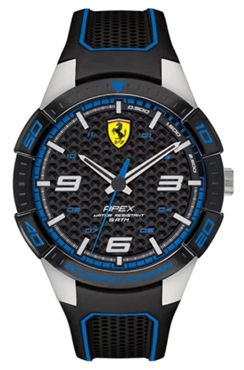 Ferrari Scuderia Apex Silicon Band Quartz 0830632 Men's Watch