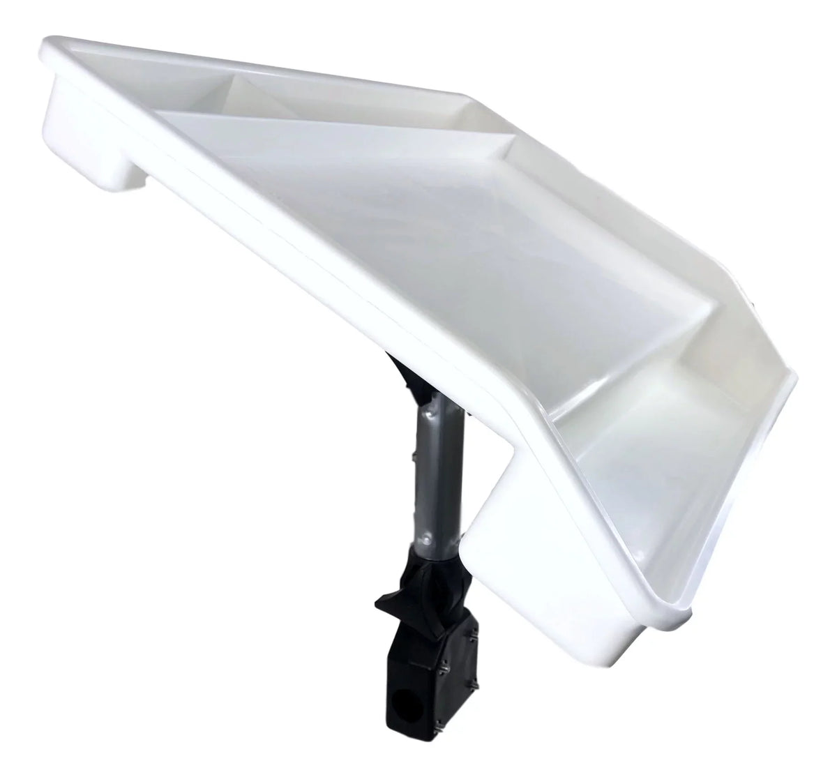 Pactrade Marine Fishing White Fillet Table Bait Cutting Board Single Rail Mount