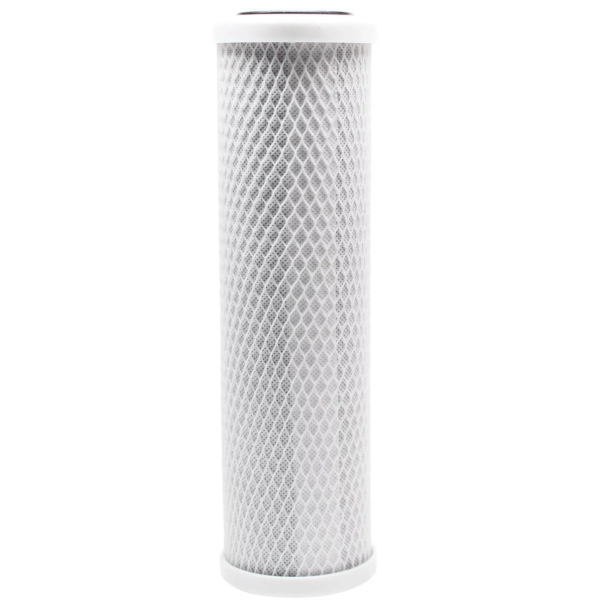 10-Pack Replacement for H2O Distributors H2O-UCF-02 Activated Carbon Block Filter - Universal 10 25mm Filter for H2O Distributors H2O-UCF-02 Dual Stage Under Sink System - Denali Pure Brand
