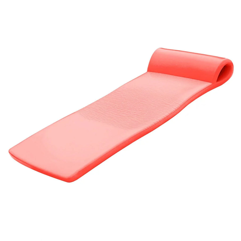 Texas Recreation Sunsation 70 25mm Foam Raft Lounger Pool Float, Caribbean Coral
