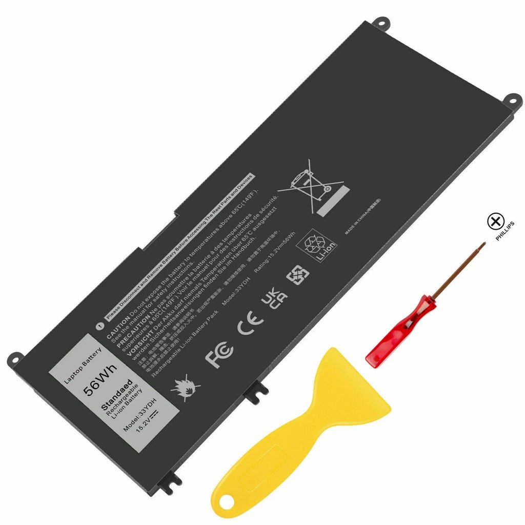 Laptop Battery for  Latitude 13 3000 3380 15 3580 3590 081PF3 P30E 451-BCDM