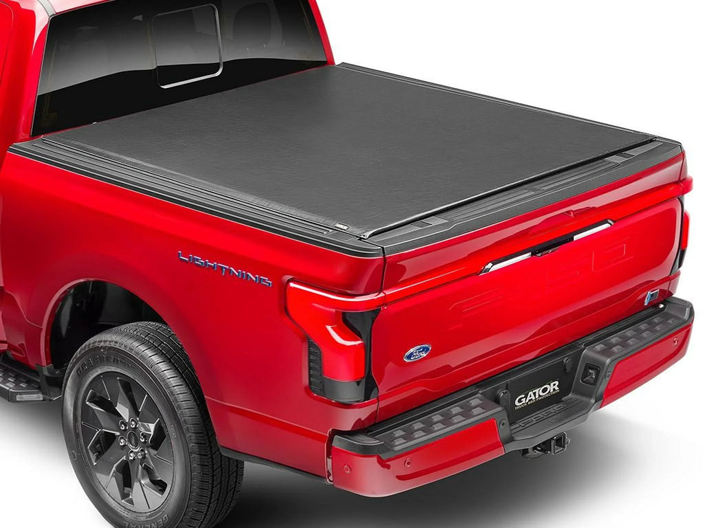 Gator by RealTruck ETX Soft Roll Up Truck Bed Tonneau Cover | 53109 | Compatible with 2014 - 2018, 2019 Ltd/Lgcy Chevy/GMC Silverado/Sierra 5' 9" Bed (69.3'')