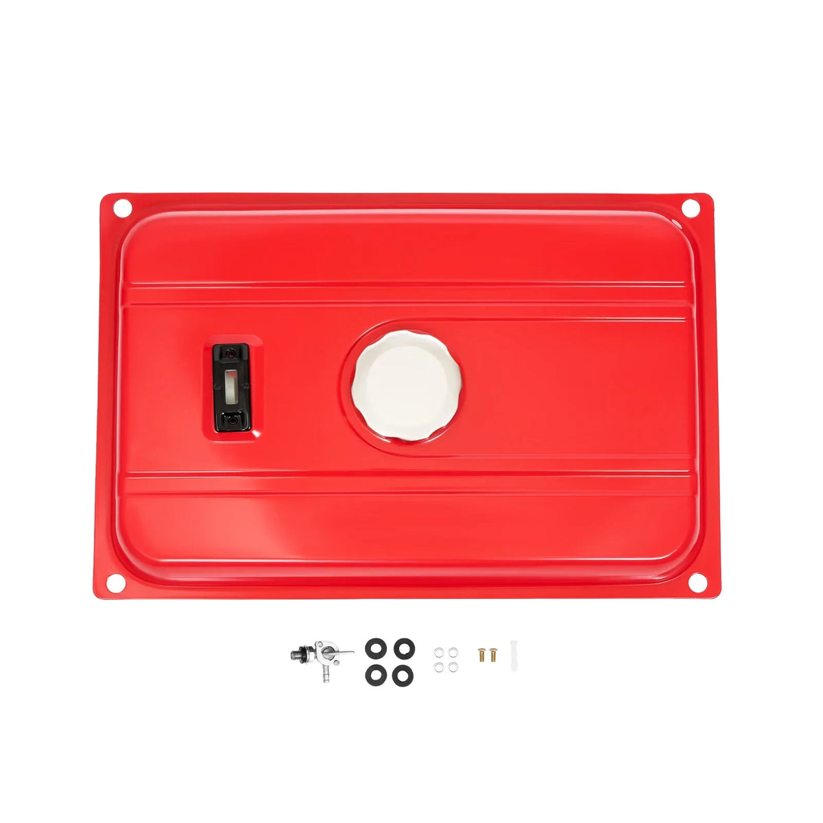 ANQIDI 5 Gallon Generator Fuel Tank Red Universal Fuel Tank for EC2500 18.9 Liter Equipment