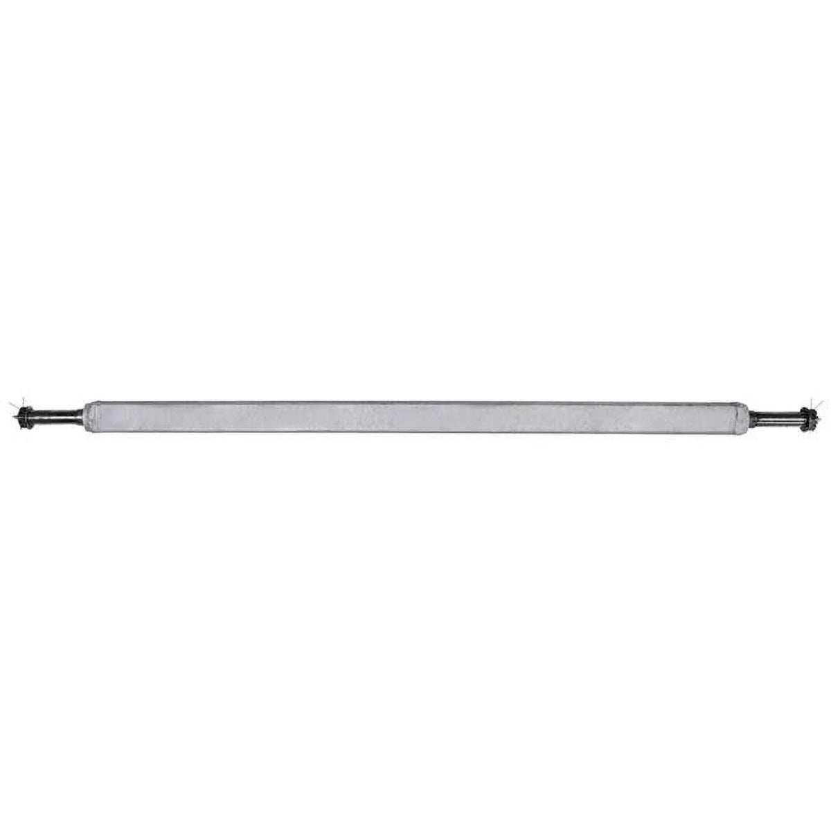 Hub Face. Spindles - 51 in. Galvanized Square Trailer Axle - 2,000 lbs Capacity with 1.16 in. Tie Down Engineering 49535 2 in