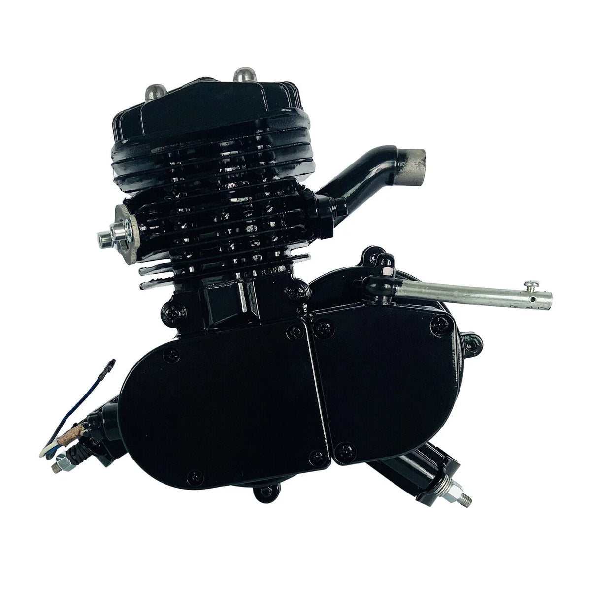 Miumaeov 80cc 2-Stroke Full Assembled Motorized Bike Bicycle Motor Petrol Gas Engine Single Cylinder Air-Cooled dark