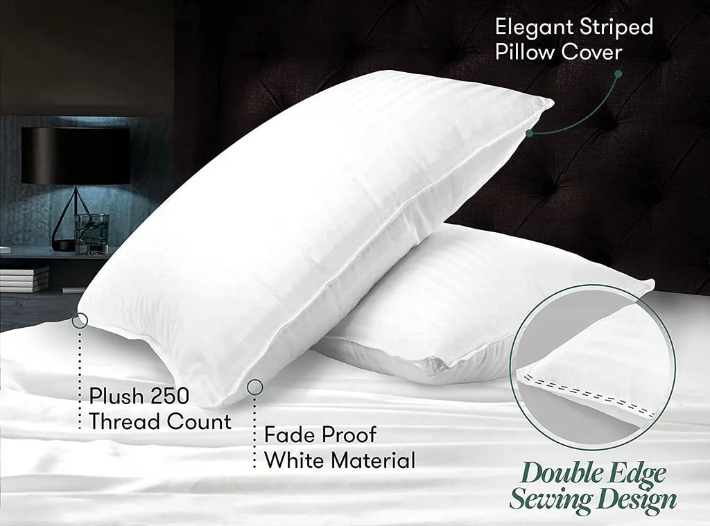 As Seen On TV - Beck home Pillow 7 in 1 Bacteria Protection and Cooling Pillow (2 Set )