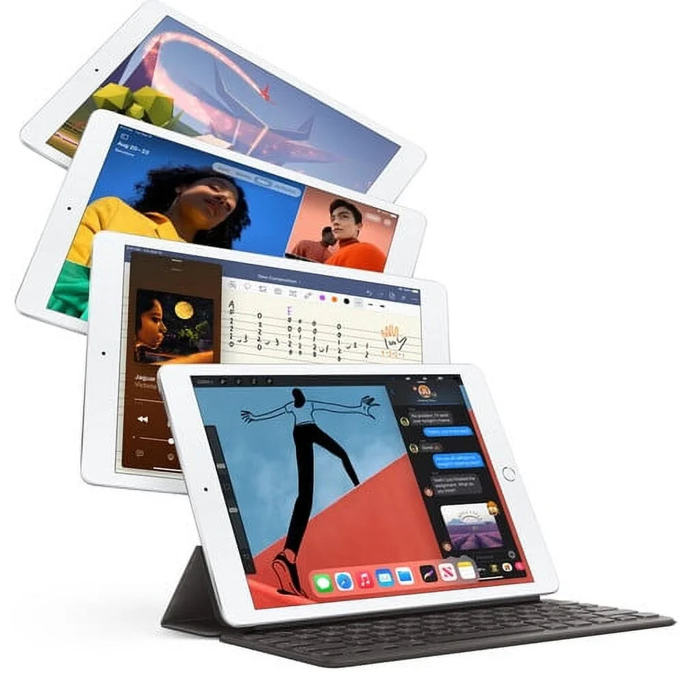 Restored  10.2-25mm iPad (7th Gen)Wi-Fi 128GB - Silver (Refurbished)