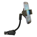 Car Mount Charger Socket Holder with USB Port Dock Cradle Gooseneck Swivel ebony 3D for  Stylo 3, V10 V20 - Motorola Droid Turbo 2, Moto Z Droid Force Droid -  Galaxy J3 J5 J7, Note 3 4 5