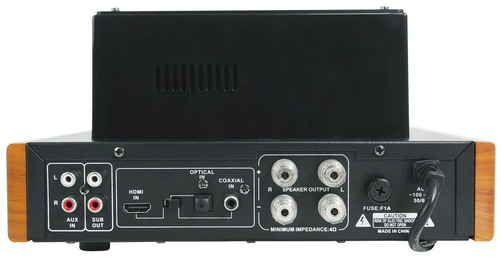 Rockville BluTube WD Bluetooth pipe Amplifier/Home Receiver + (2) Tower Speakers