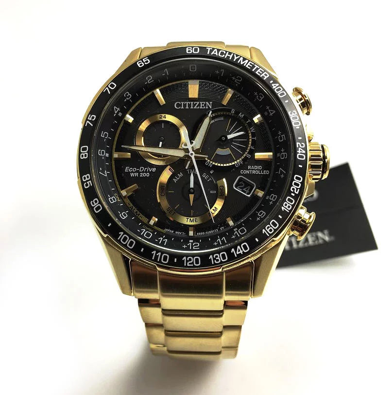 Citizen PCAT Chronograph charcoal Dial Men's Watch CB5912-50E