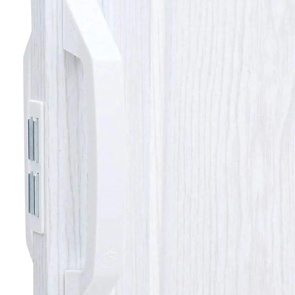 LTL Home Products Via 36" x 80" Vinyl Hinged Single Folding Door, White
