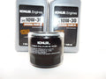 10W30 Kohler Engine Oil & (1) Kohler 12 050 01-S1 Oil Filter. 2qts