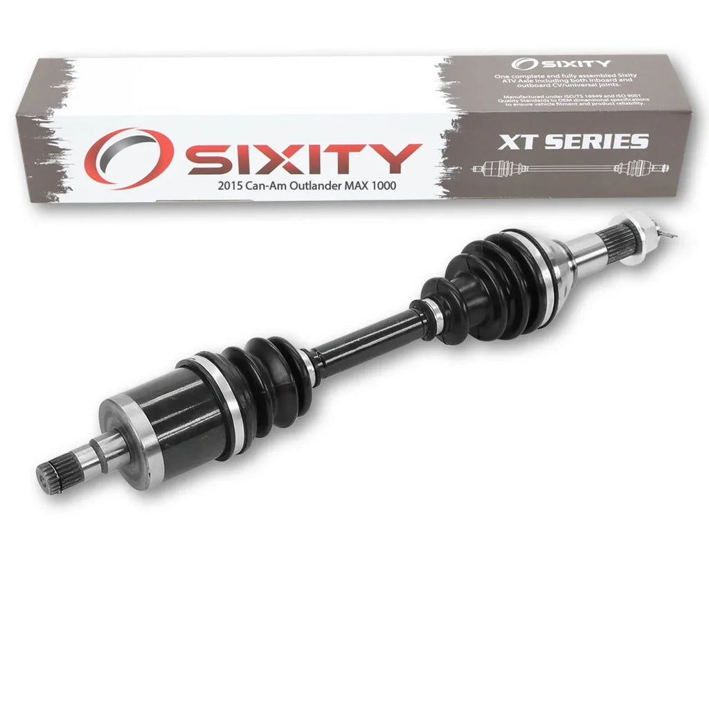 Sixity XT Front Left Axle compatible with Can-Am Outlander MAX 1000 2015 - EFI STD LTD 4X4
