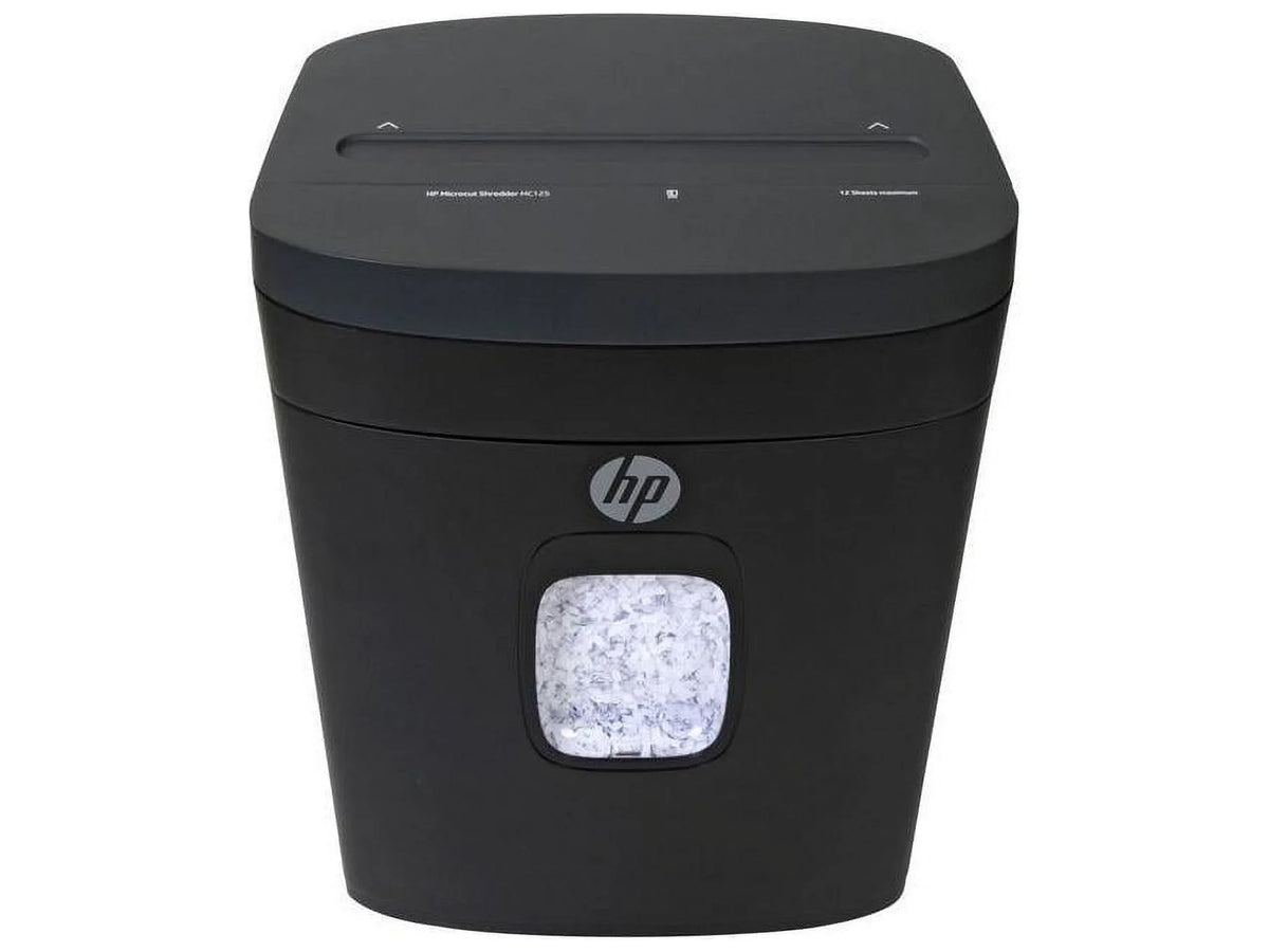 Royal MC125 Paper Shredder - Micro Cut - 12 Per Pass - for shredding Paper, Staples, Credit Card, Envelope - 8.75" Throat - 5 Minute Run Time - 40 Minute Cool Down Time - 5 gal Wastebin Capacity