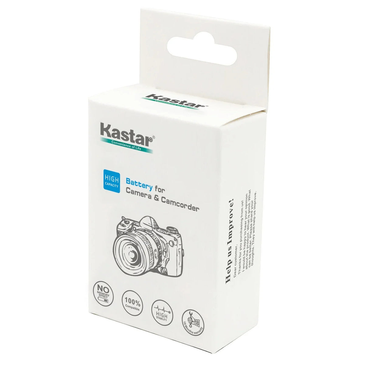 Kastar CGA_DU14 Battery (3_Pack) and Charger Kit for  CGA_DU06, CGA_DU07, CGA_DU14, CGA_DU21, VW_VBD070 VBD140 VBD210 w